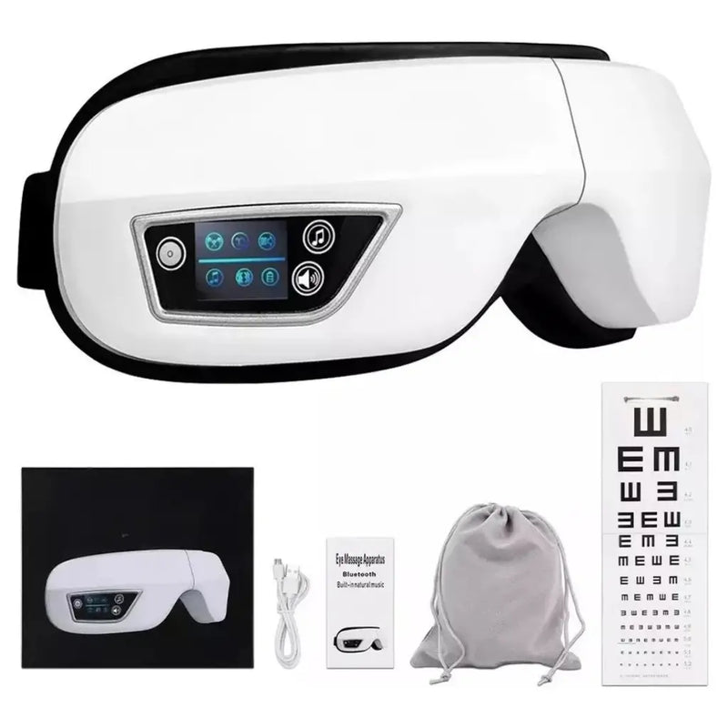 Masajeador Ocular Inteligente con Calor y Música EyeTherma Pro