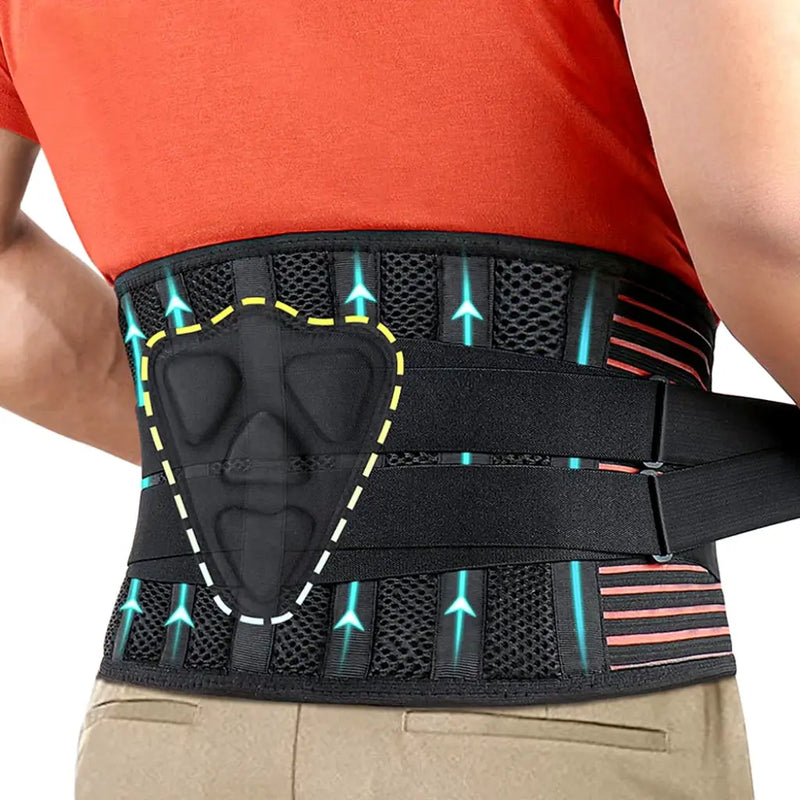 Faja Lumbar Ortopedica con Soporte Ajustable2