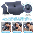 CerviAlign™ Pillow – Almohada Ortopédica de Memoria para Soporte Cervical