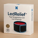 Faja Lumbar Terapéutica de Luz Roja LedRelief