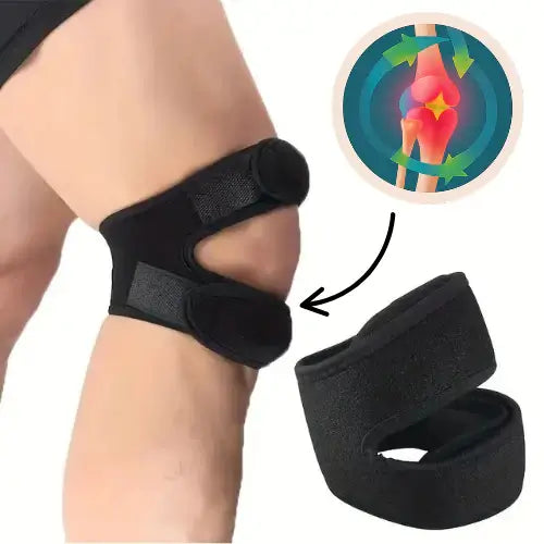 SupportWrap™ - Rodillera Ortopédica Ajustable para Dolor y Soporte Articular