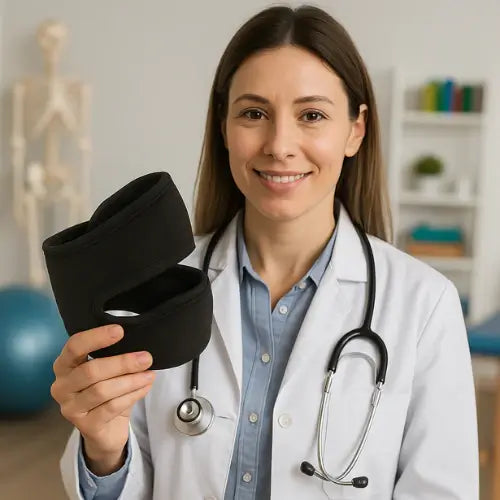 SupportWrap™ - Rodillera Ortopédica Ajustable para Dolor y Soporte Articular